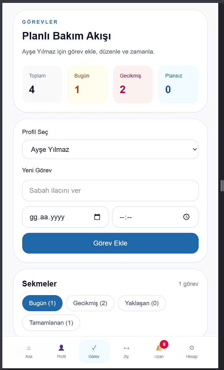 Görev Yönetimi